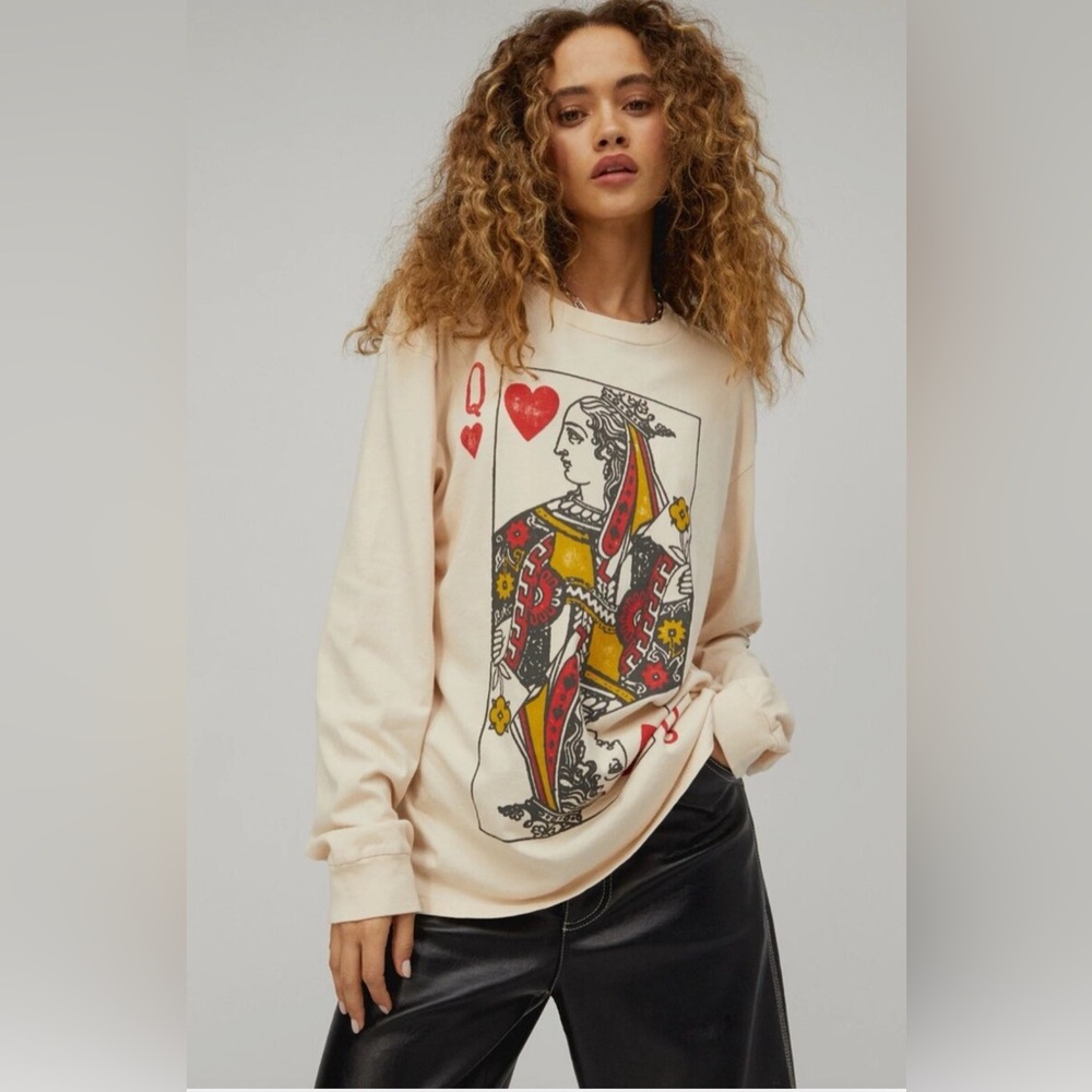 Free People x Day Dreamer Long Sleeve Shirt Size M